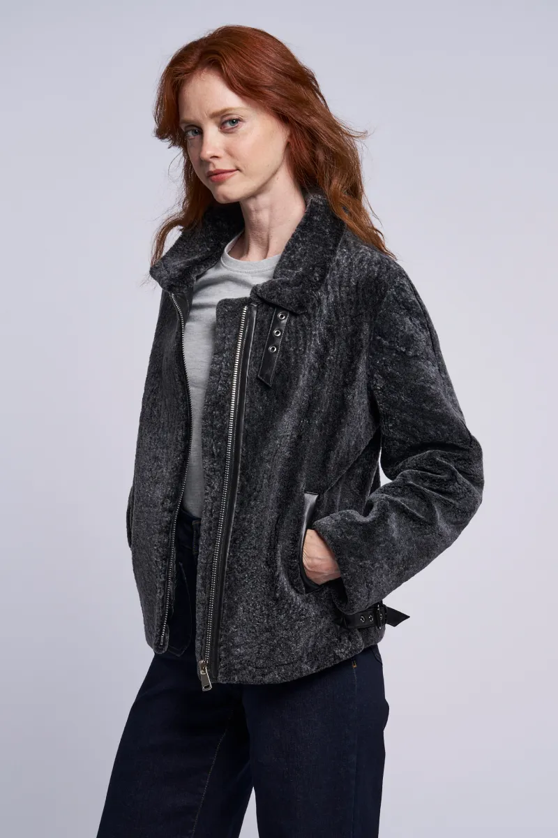 371 Genuine shearling jacket