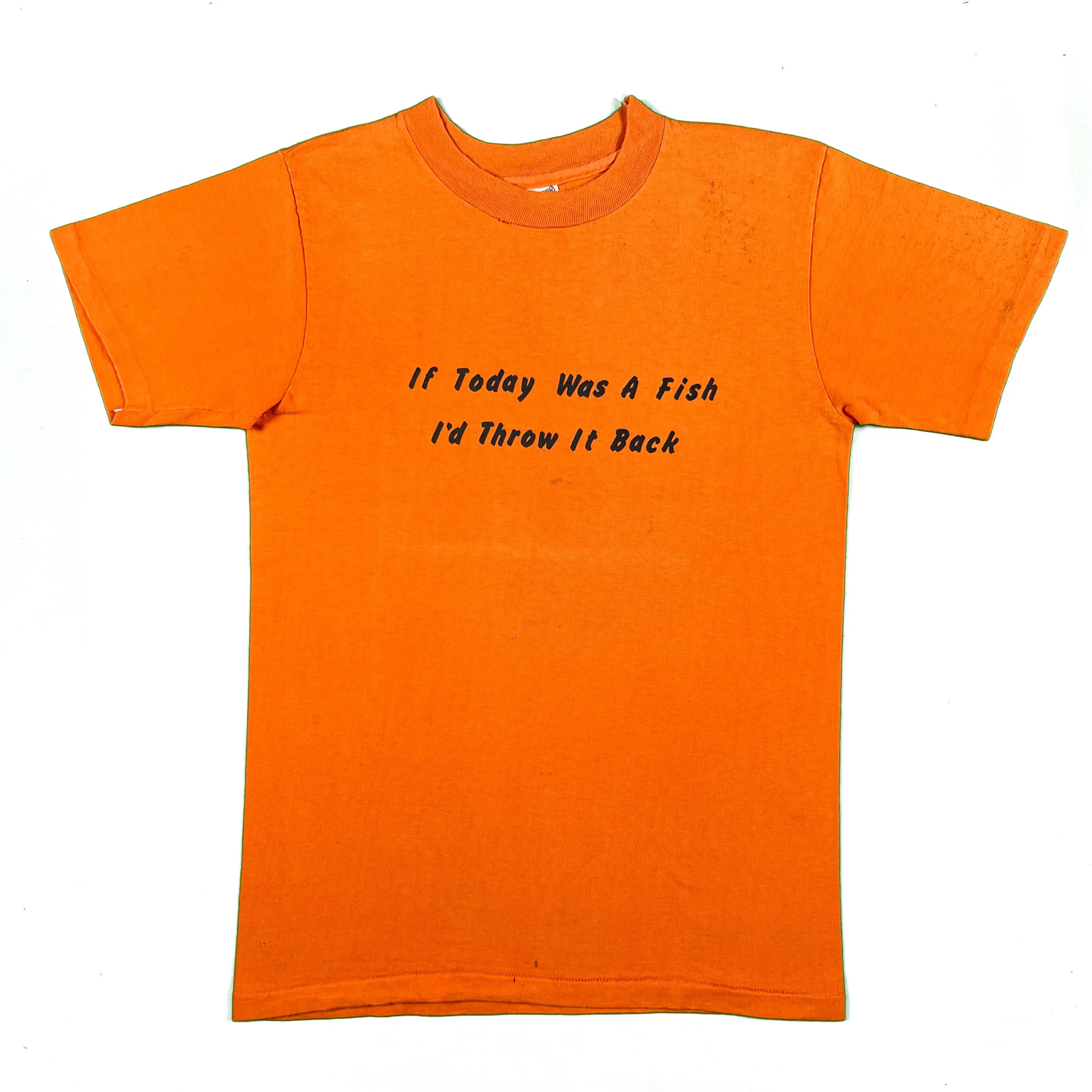 70s 'If Today was a Fish I'd Throw it Back' Tee- M