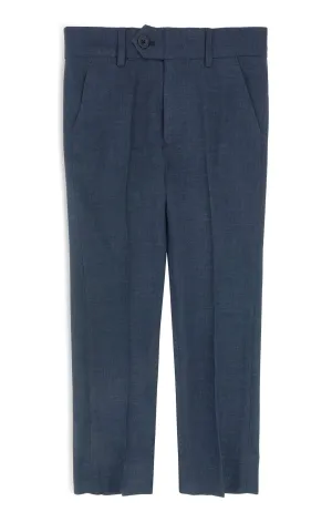 AM Crown Blue Mod Suit Pant