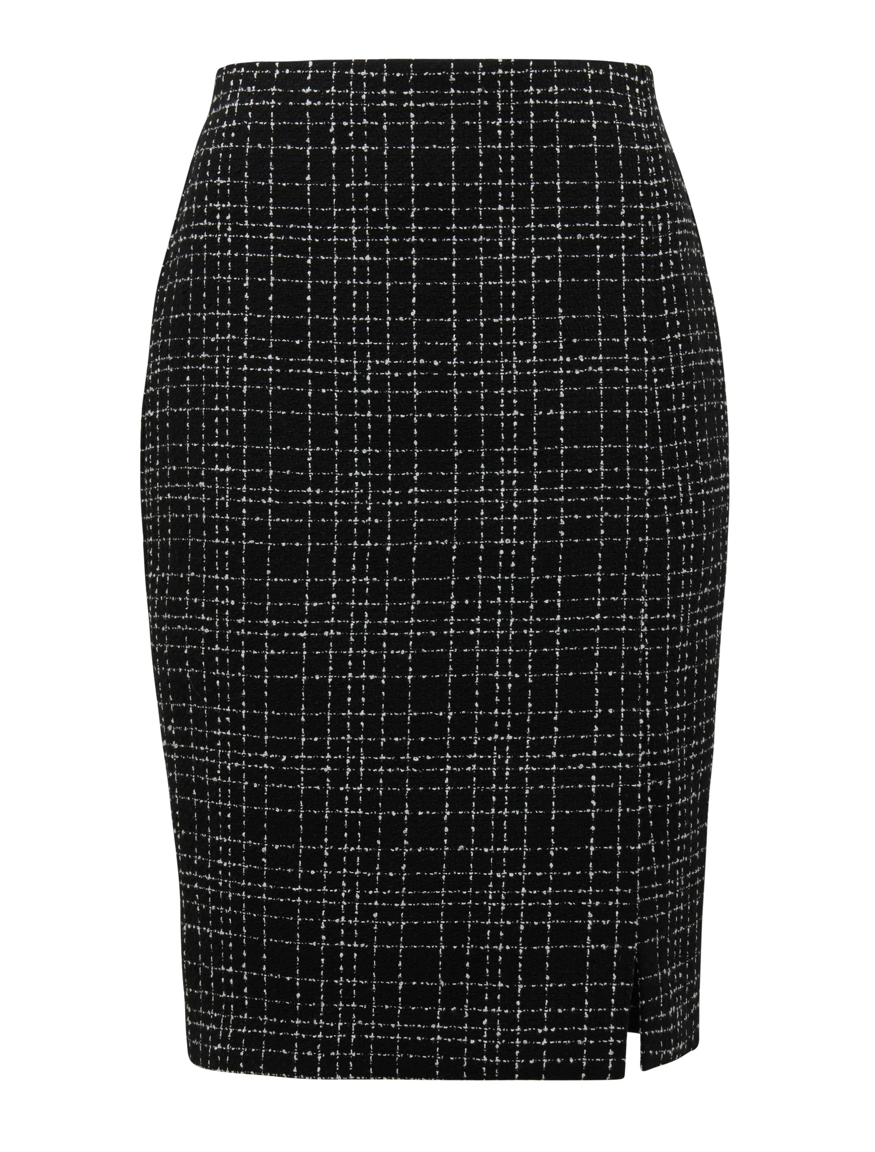 Amber Boucle Pencil Skirt