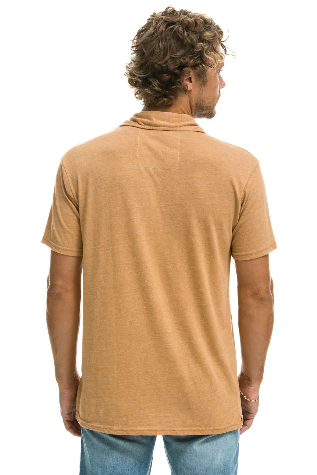 AVIATOR NATION POLO - KHAKI