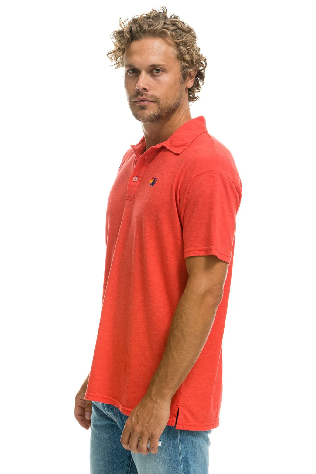 AVIATOR NATION POLO - RED