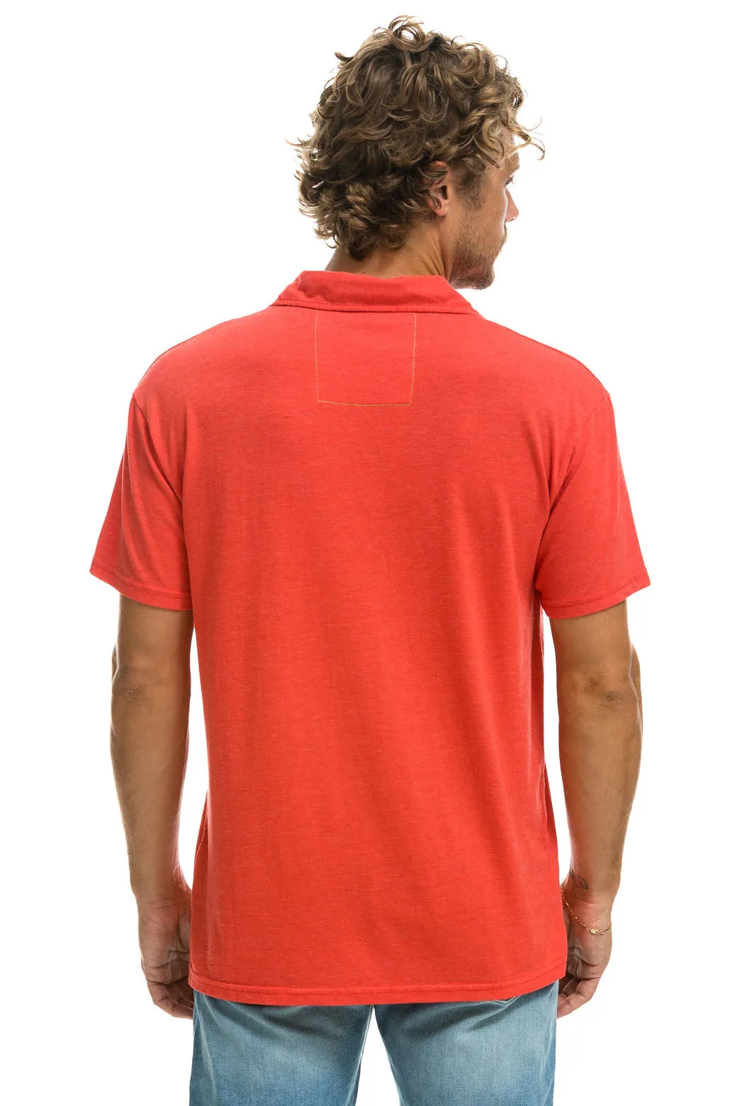 AVIATOR NATION POLO - RED