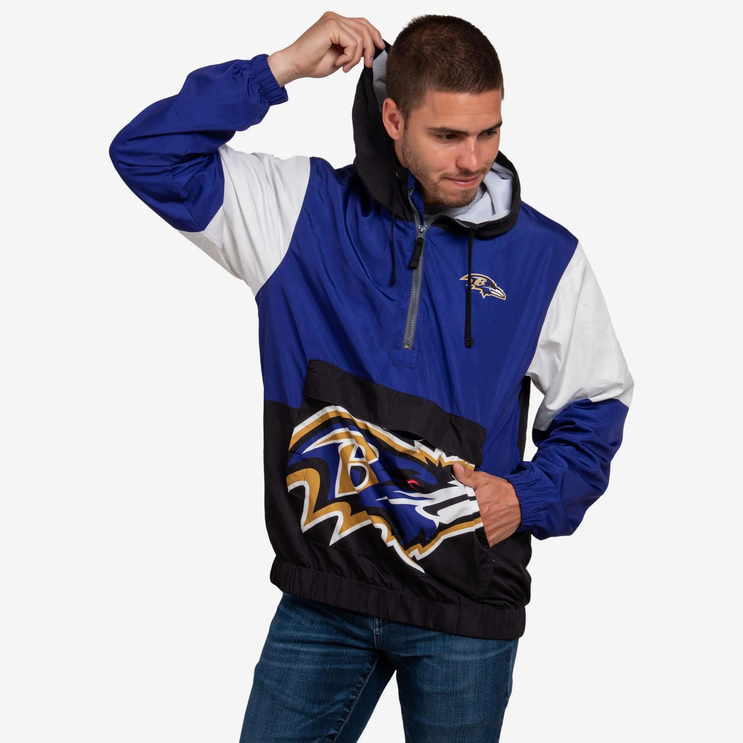 Baltimore Ravens Warm-Up Windbreaker