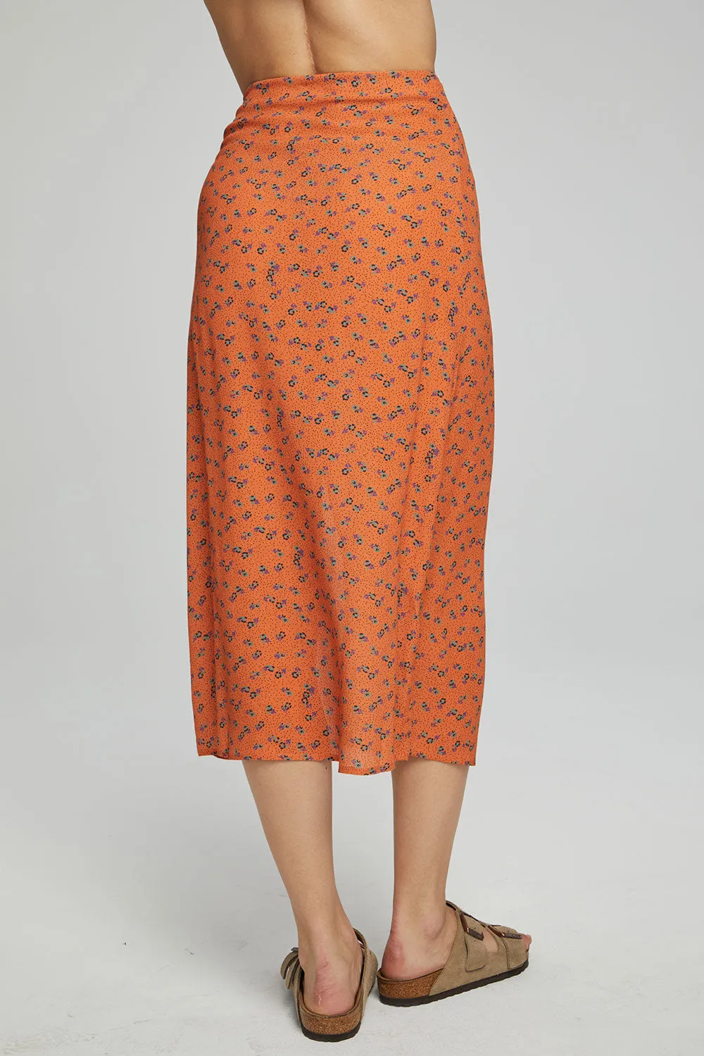 Belle Midi Skirt - Tigerlily