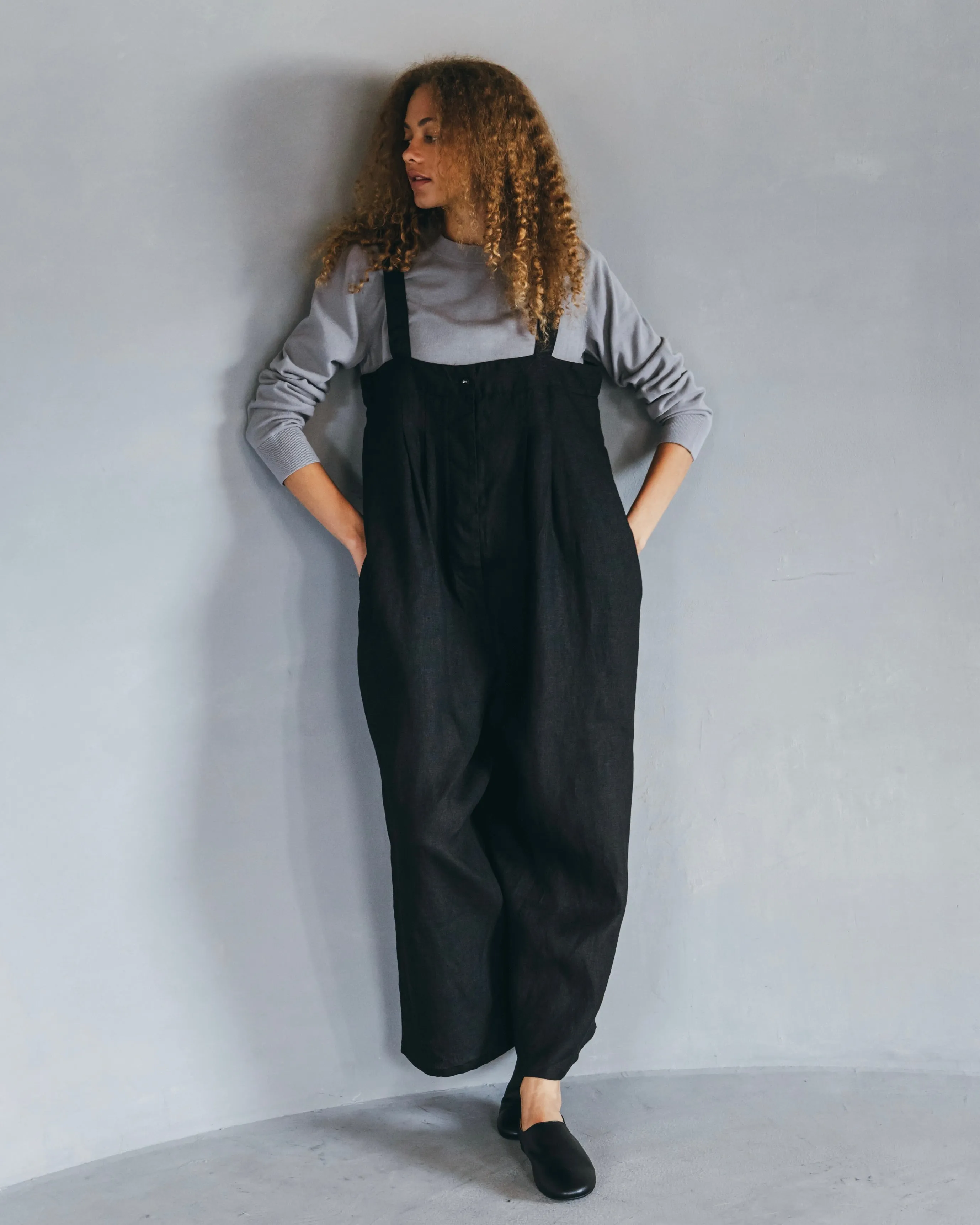 Camila Overall: Black