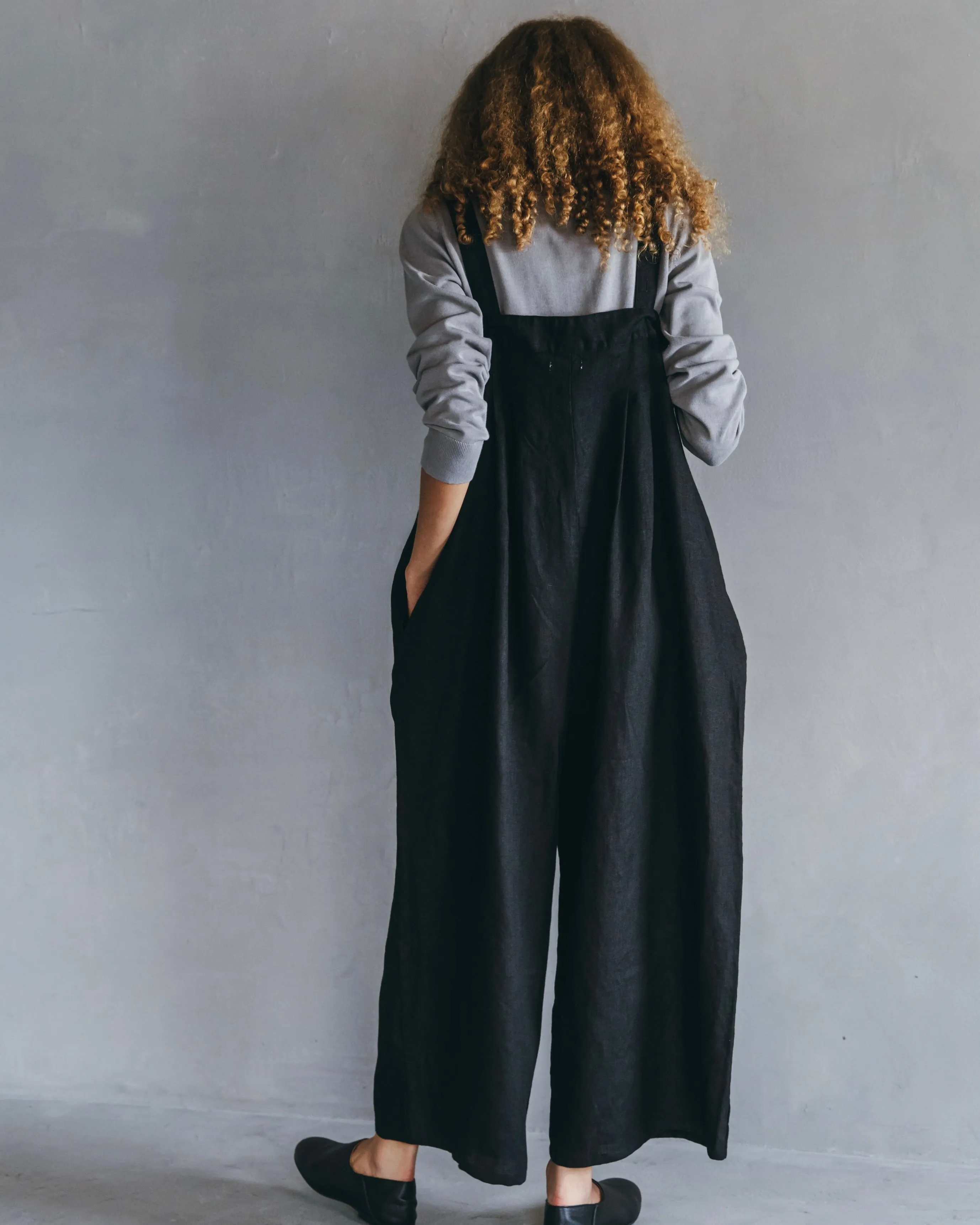 Camila Overall: Black