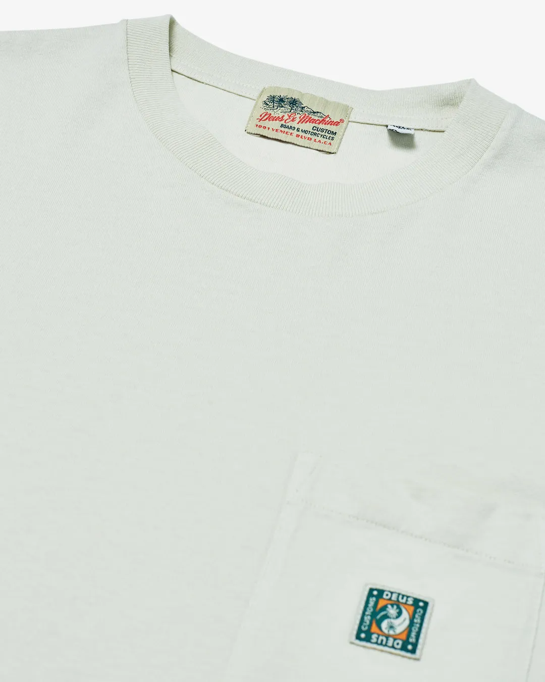 Canyon Pocket Tee (Box Fit) -  Dirty White