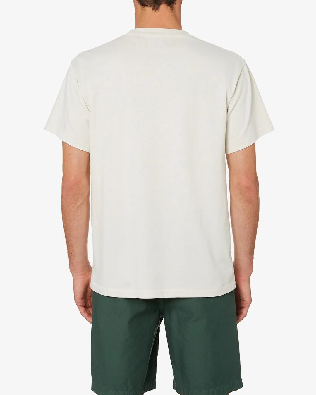 Canyon Pocket Tee (Box Fit) -  Dirty White