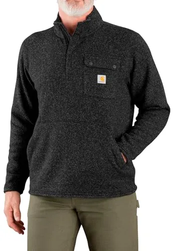 Carhartt 106378 Men's Relaxed Fit Midweight Quarter-Zip Pocket Sweater Fleece