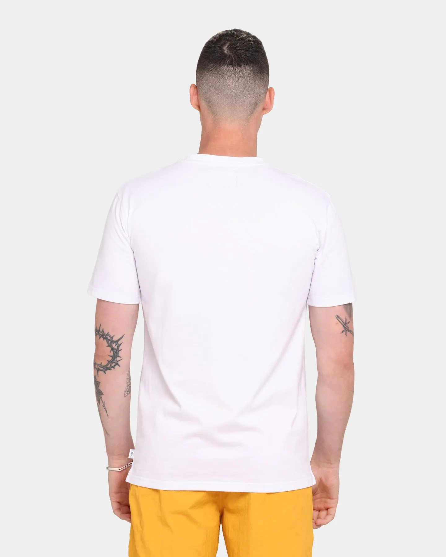 Carré Restart Pocket Short Sleeve T-Shirt White