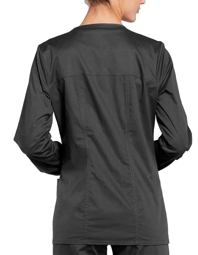 Cherokee Workwear Women's Zip Front Warm Up Jacket