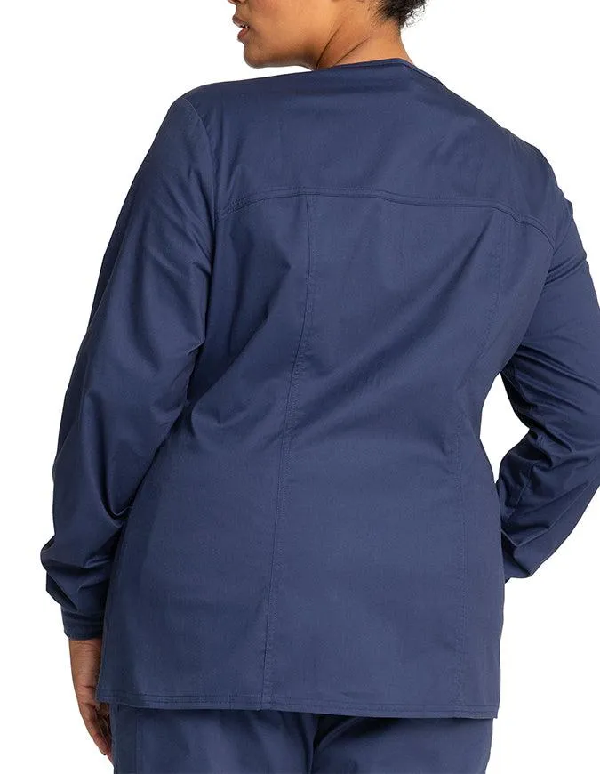 Cherokee Workwear Women's Zip Front Warm Up Jacket