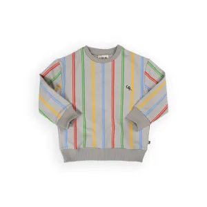 COL59-COLOR STRIPES SWEATER