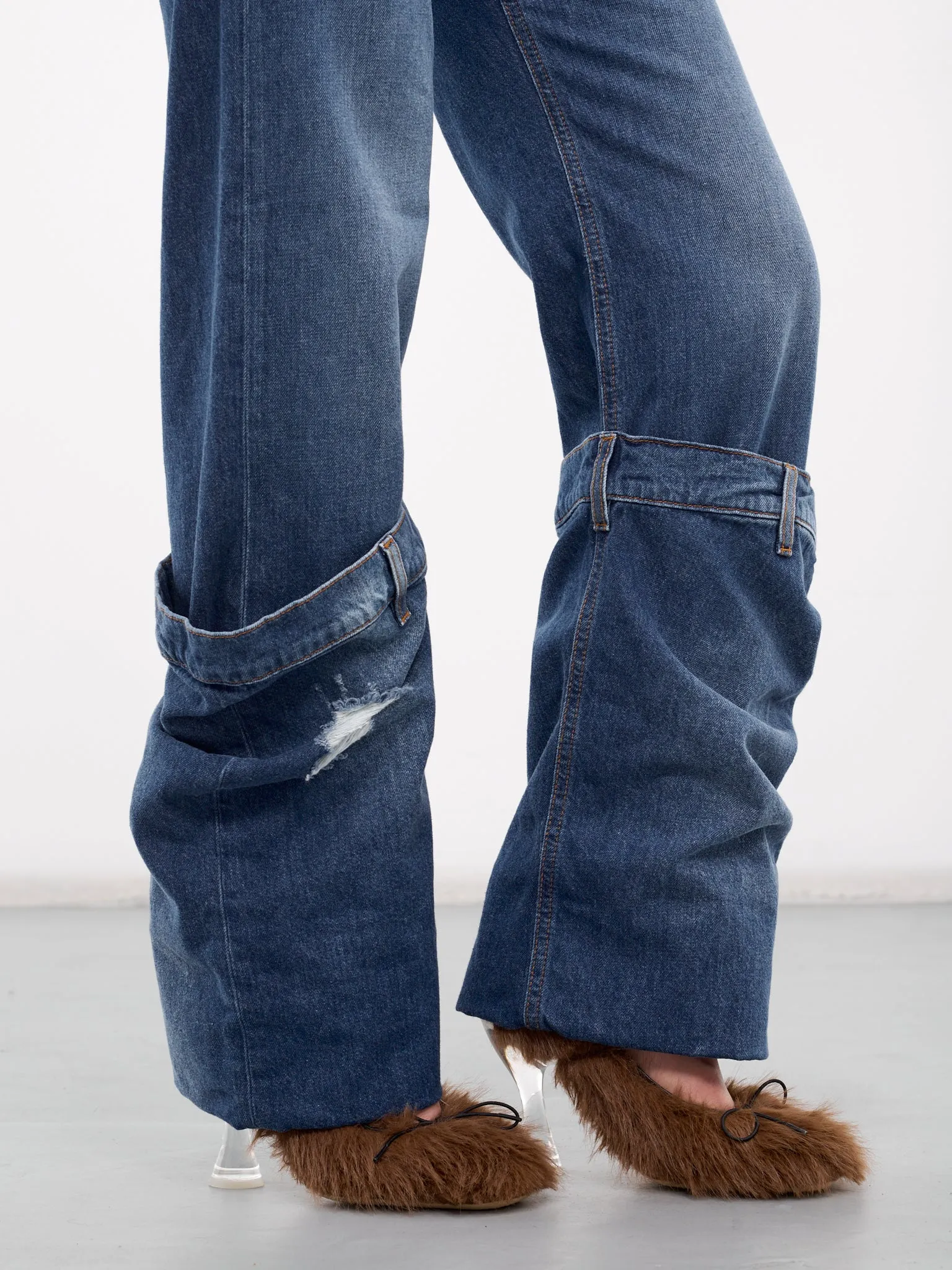 Deconstructed Layered Jeans (DT0056-PG1164-LIGHT-BLUE)