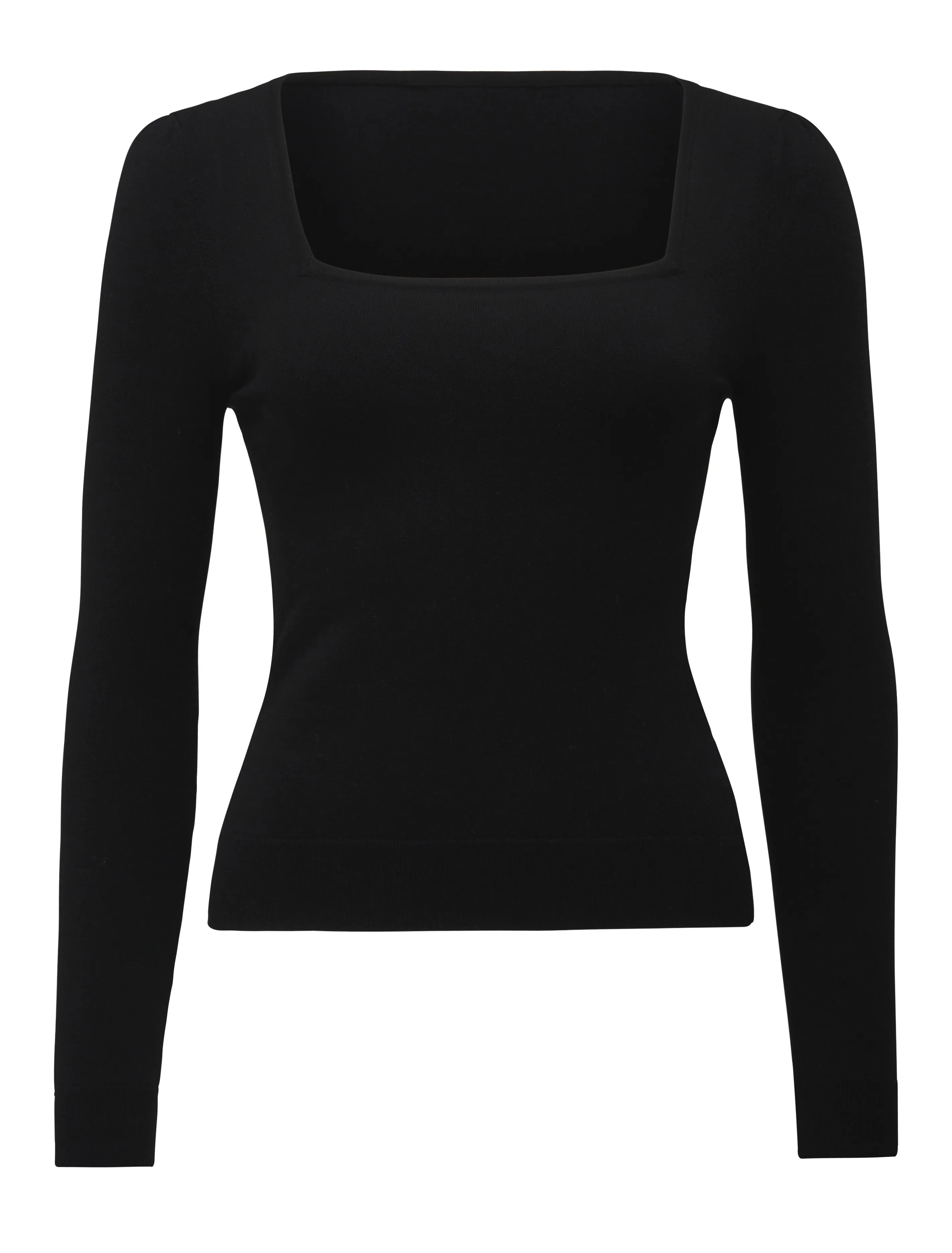 Esther Square Neck Knit Top