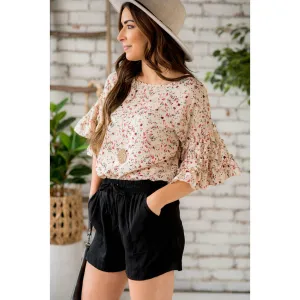 Fabulous Sleeved Confetti & Fun Blouse