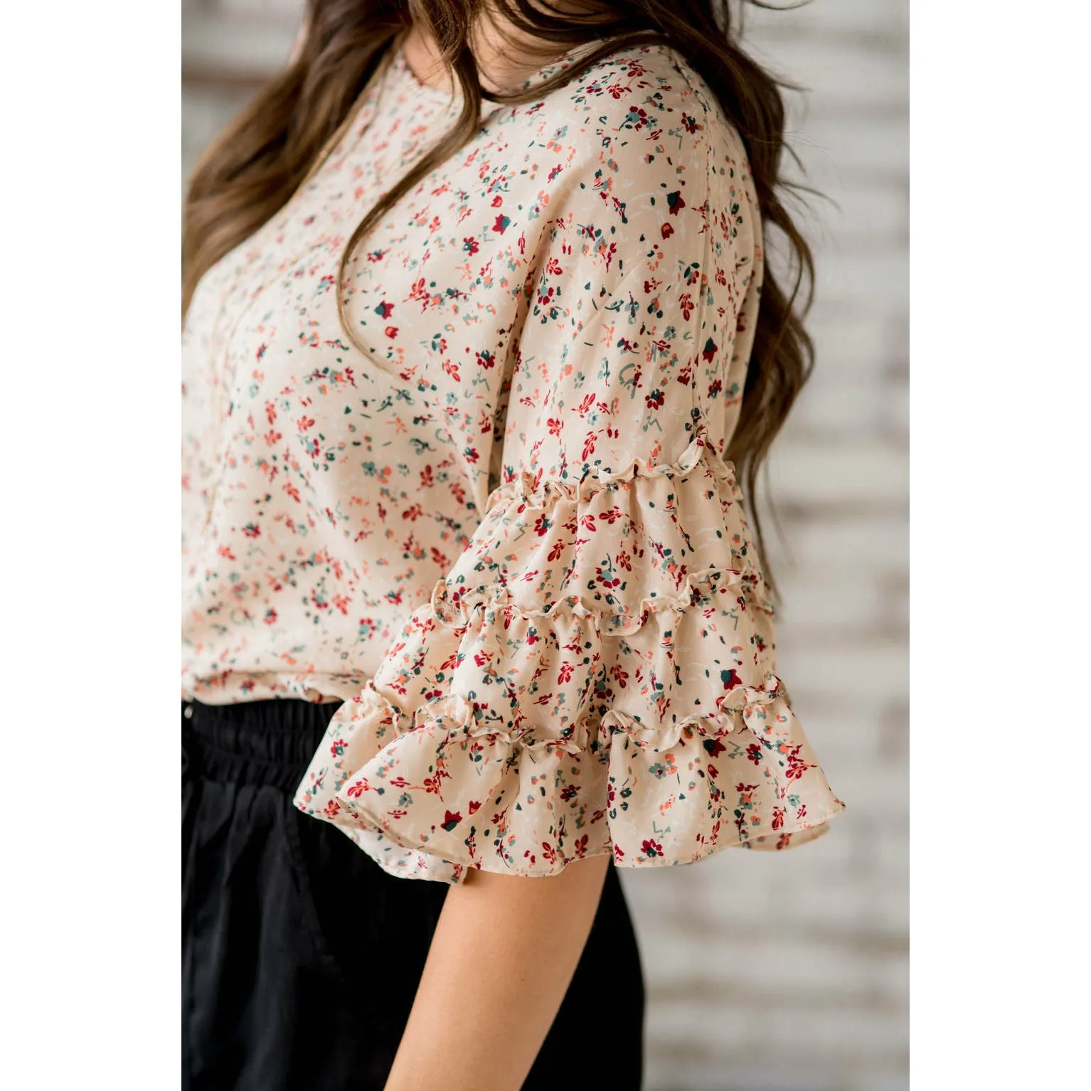 Fabulous Sleeved Confetti & Fun Blouse