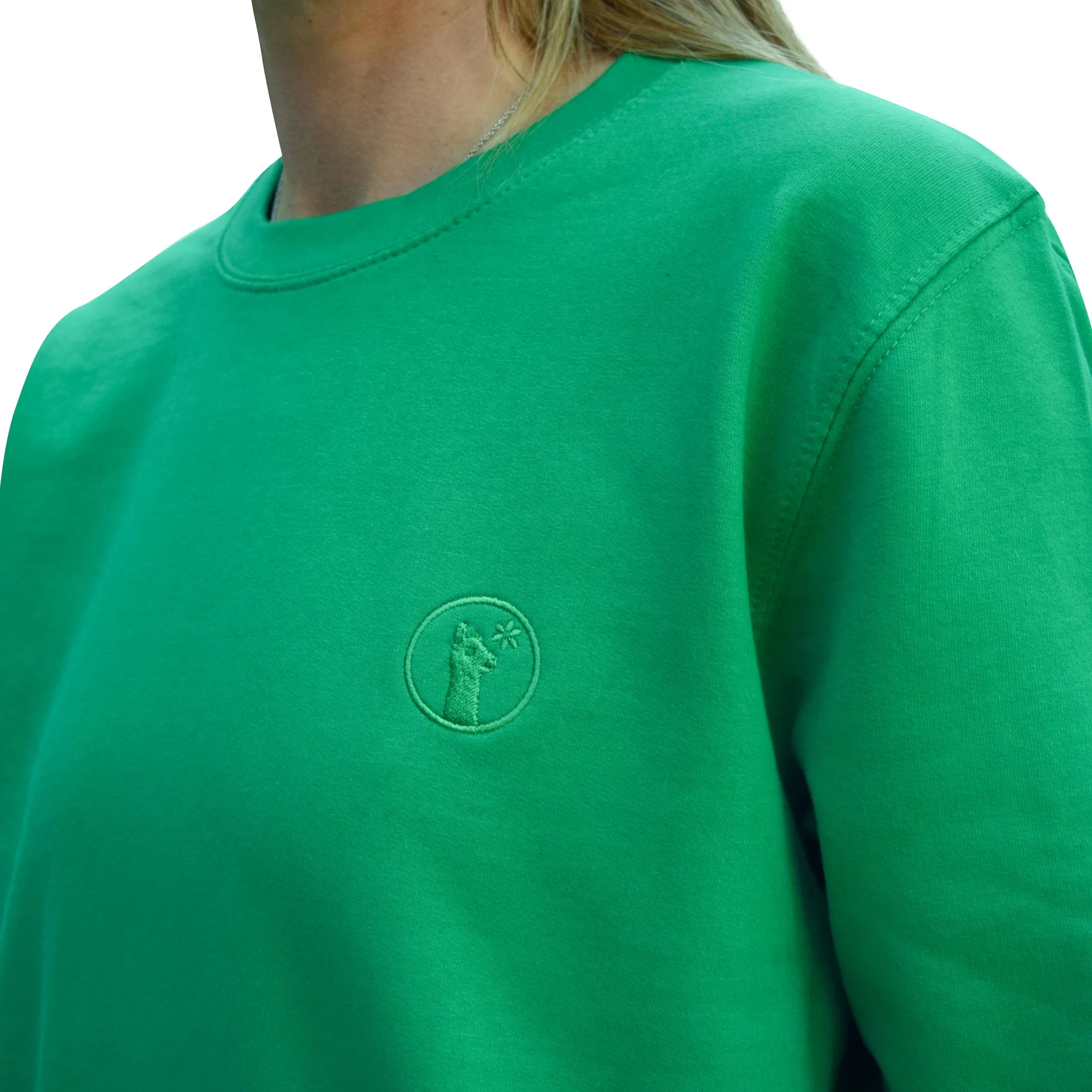 Green Llama Sweatshirt