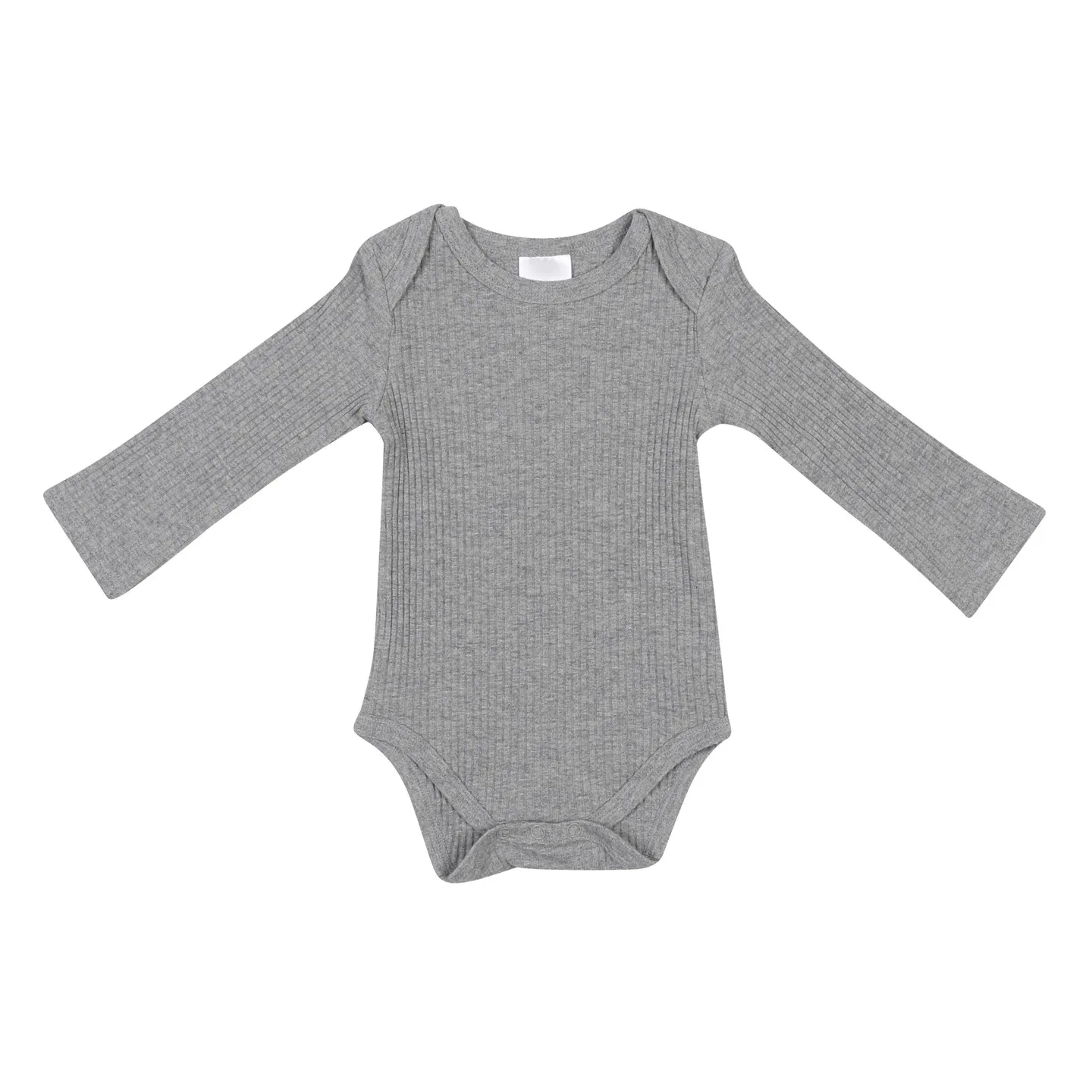 hi-hop Long Sleeve Ribbed Bodysuit