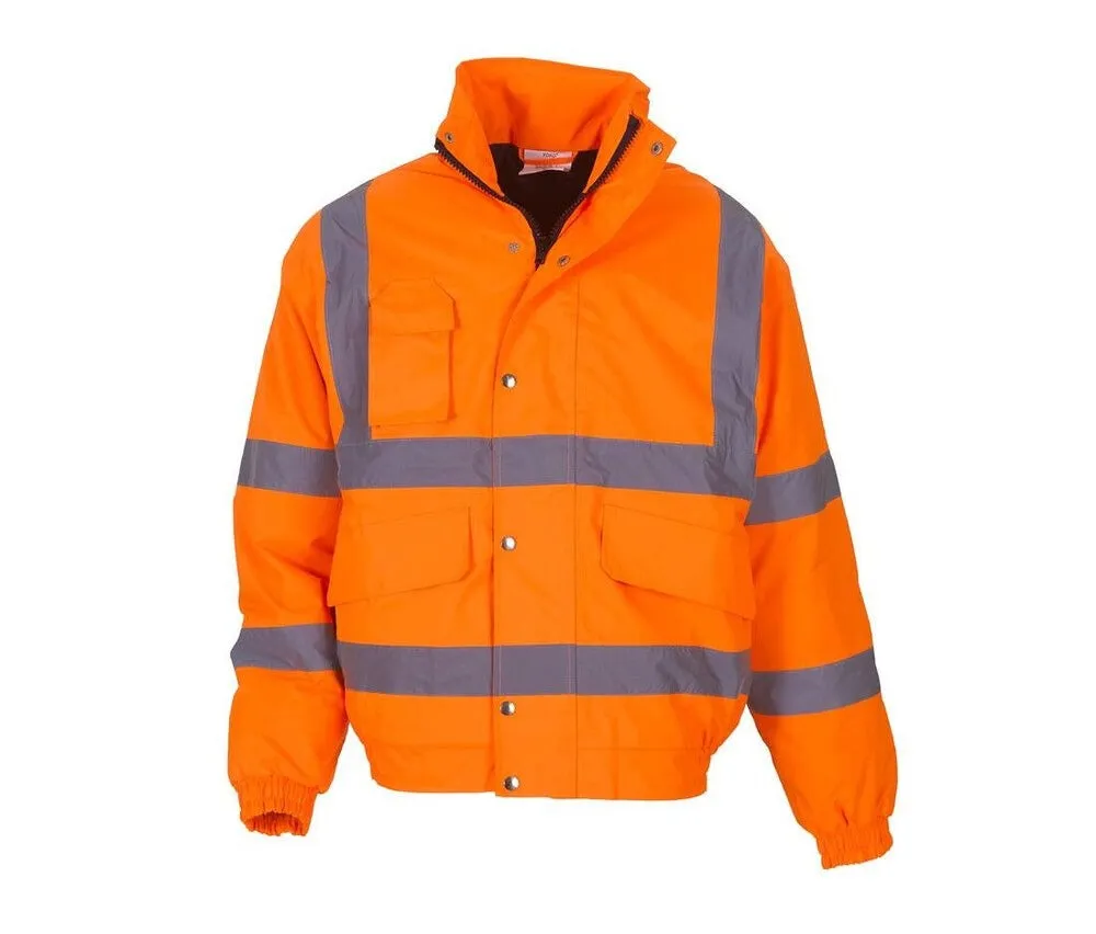 High Visibility Hi-Vis Reflective Safety Fleece Jackets – Warm Winter Workwear | GHVP211&218