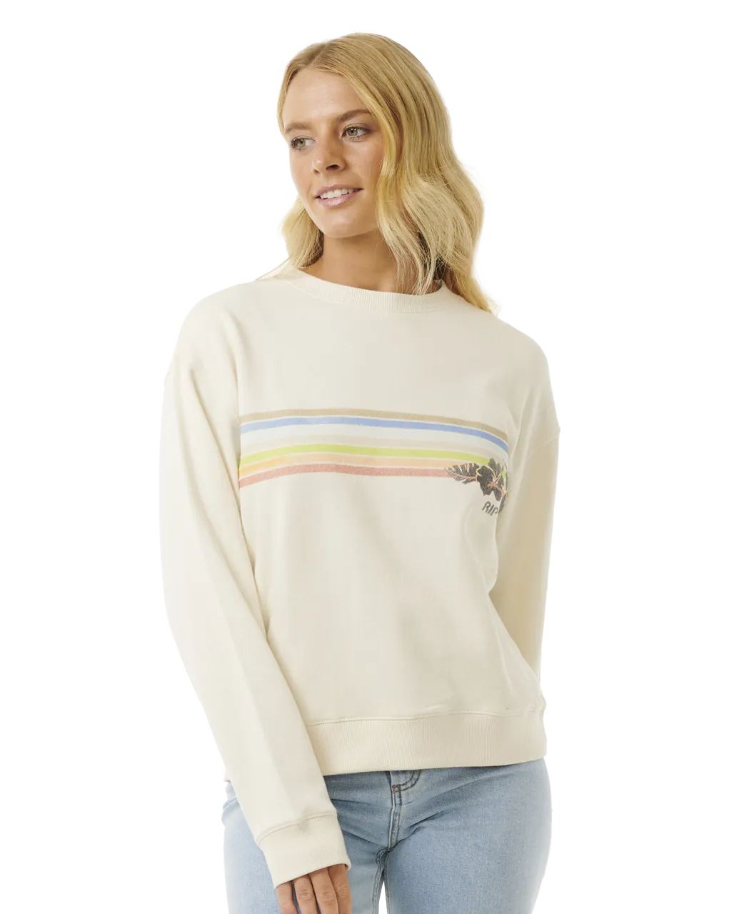 Hoffman Relaxed Sweatshirt in Bone