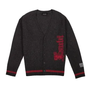 Ksubi Royalty Black Cardigan Sweater