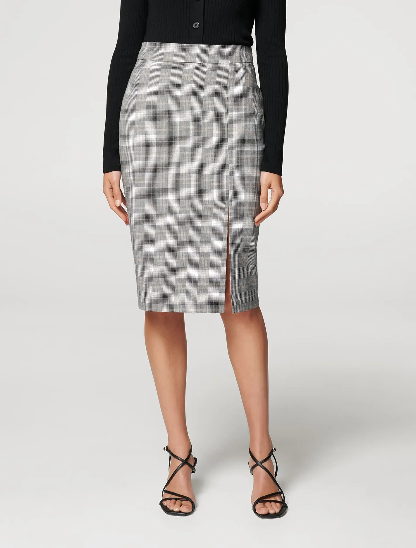 Kylie Split Midi Skirt