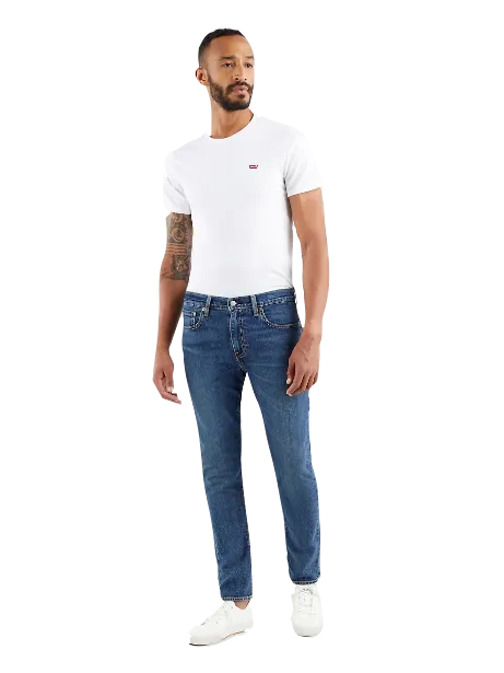 Levi's pantalone jeans da uomo 512 Slim Taper 288330850 blu medio