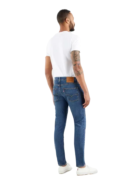 Levi's pantalone jeans da uomo 512 Slim Taper 288330850 blu medio