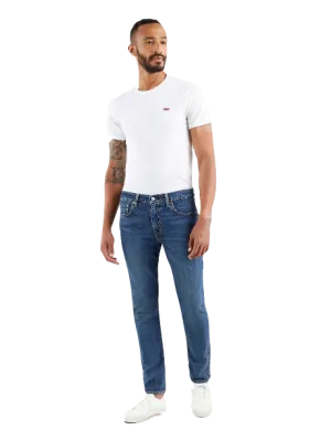 Levi's pantalone jeans da uomo 512 Slim Taper 288330850 blu medio