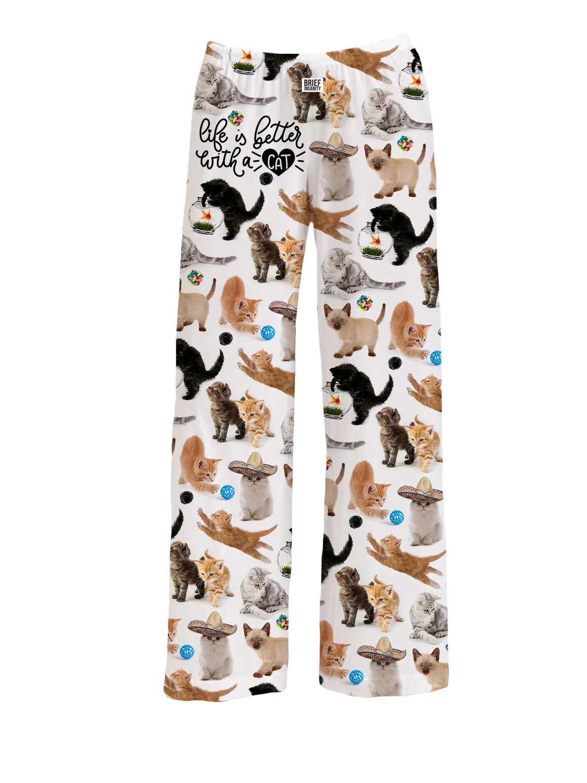 Life Is Better With a Cat Lounge Pants