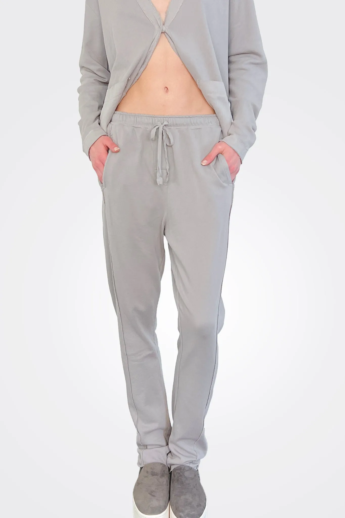 Light Sweat Pants - Ash