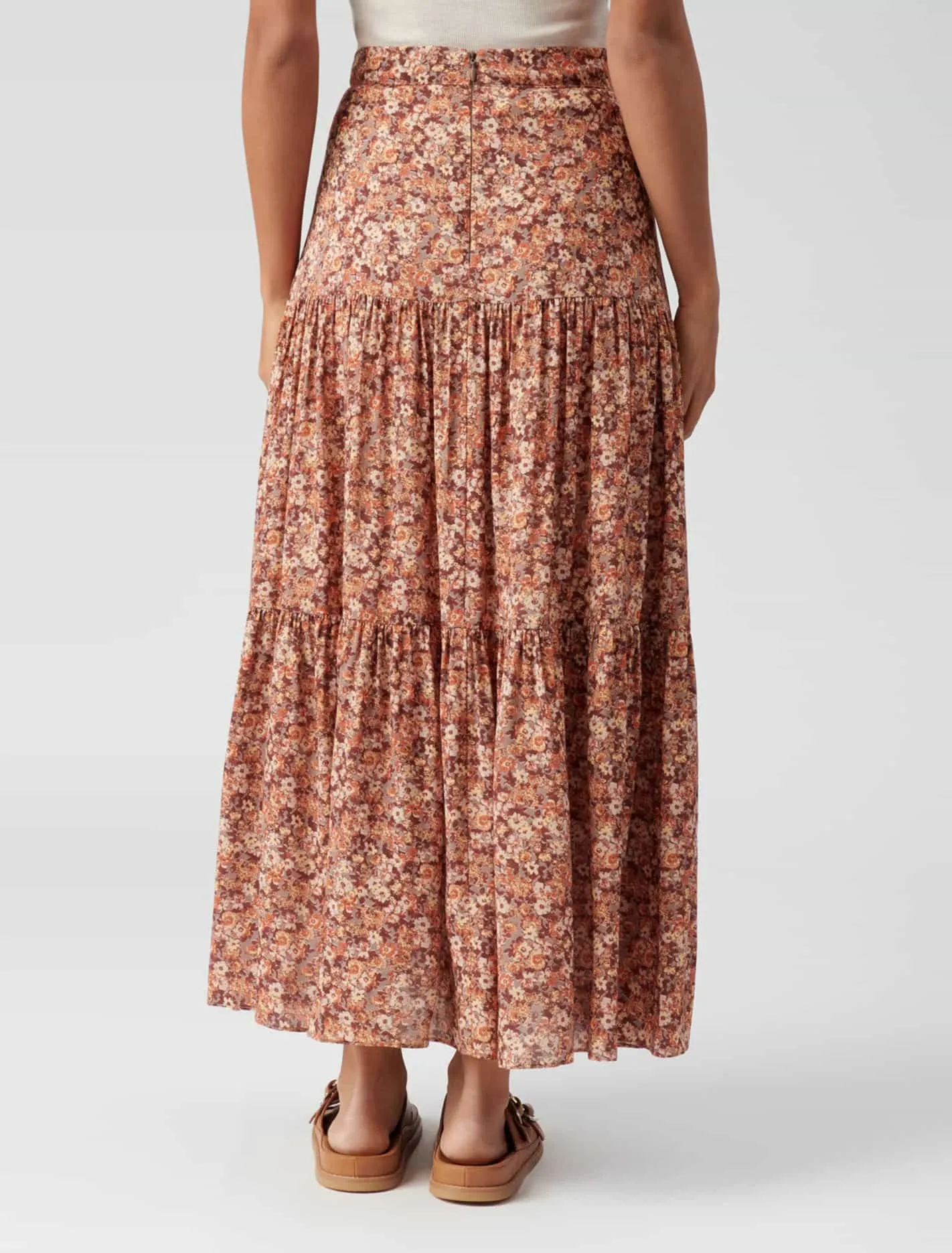 Lilliana Tiered Maxi Skirt