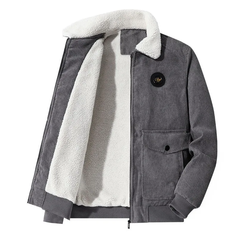 LMS Corduroy Thick Warm Coat