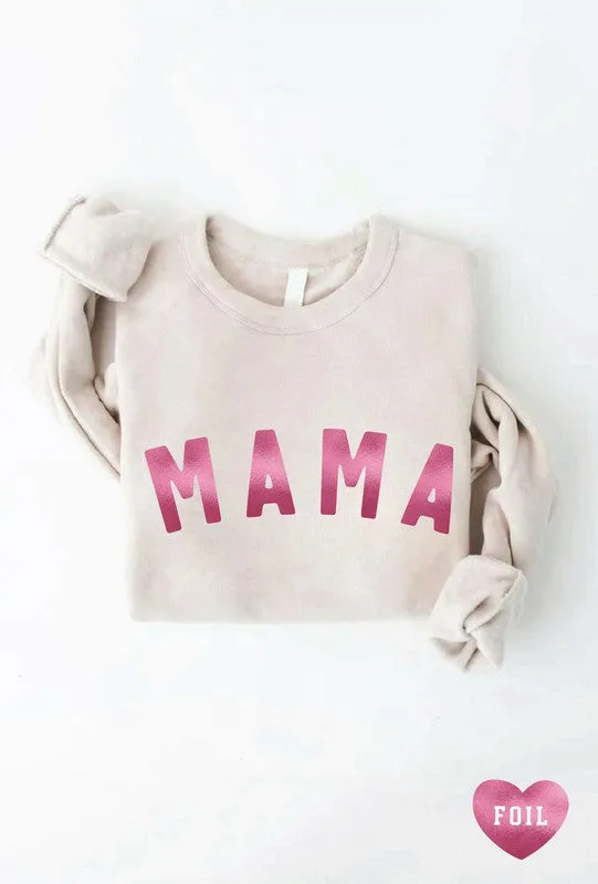 MAMA Foil Graphic Sweatshirt