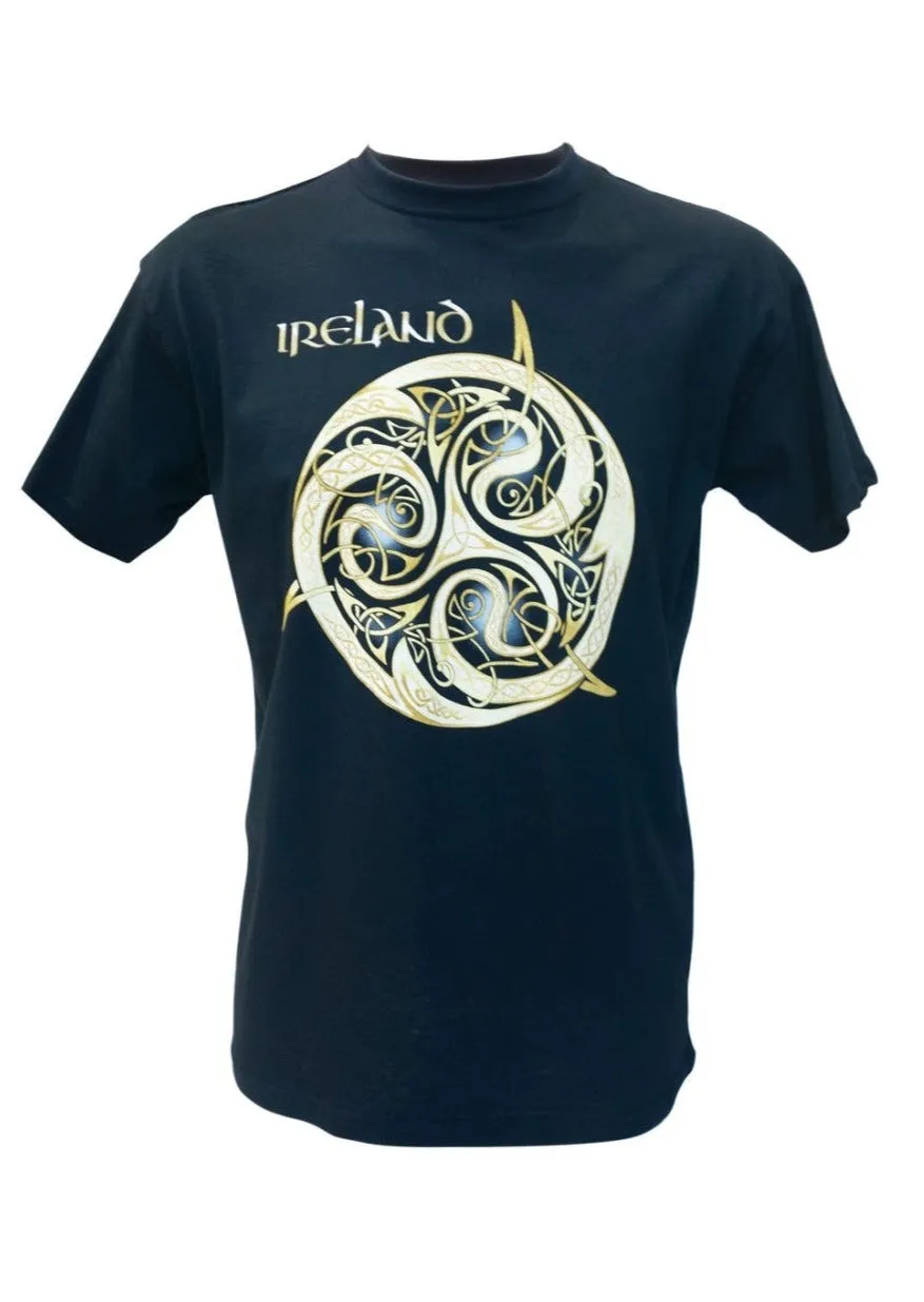 Men's Celtic Knot Navy T-Shirt