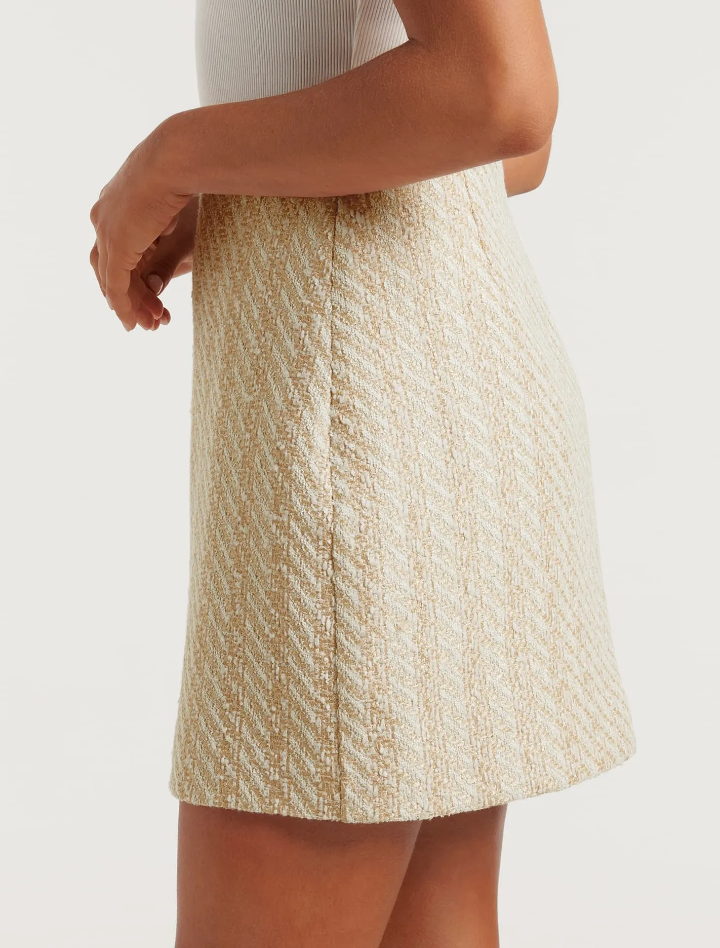 Natasha Boucle Mini Skirt