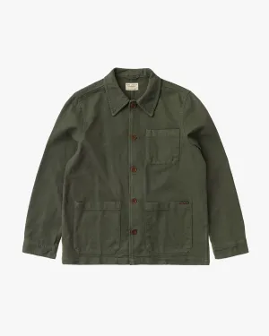 Nudie Jeans Barney Worker Jacket - Olive