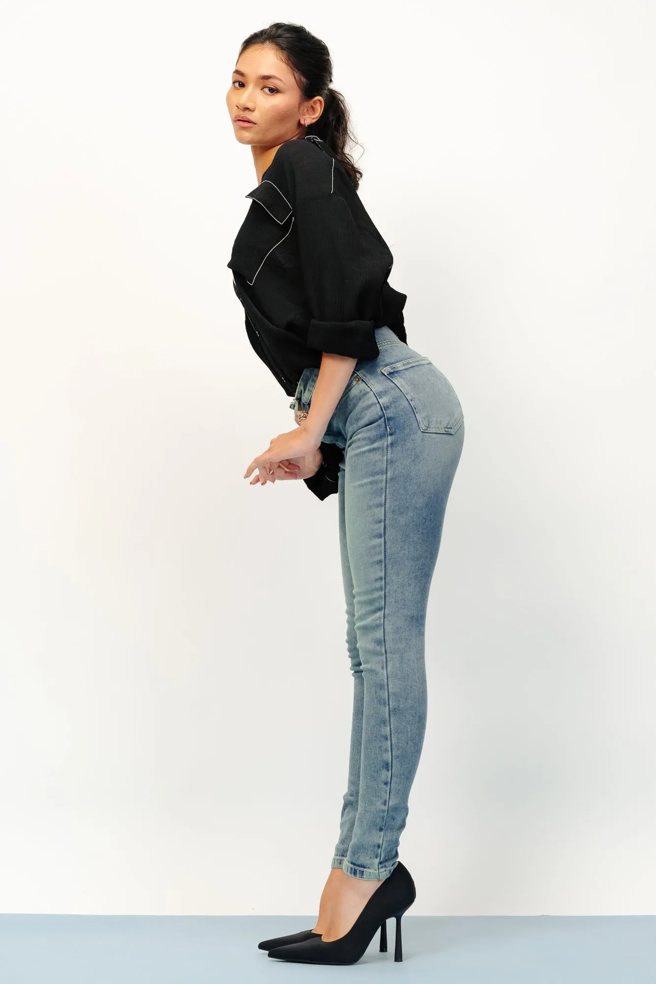 Ocean Aura Skinny Jeans