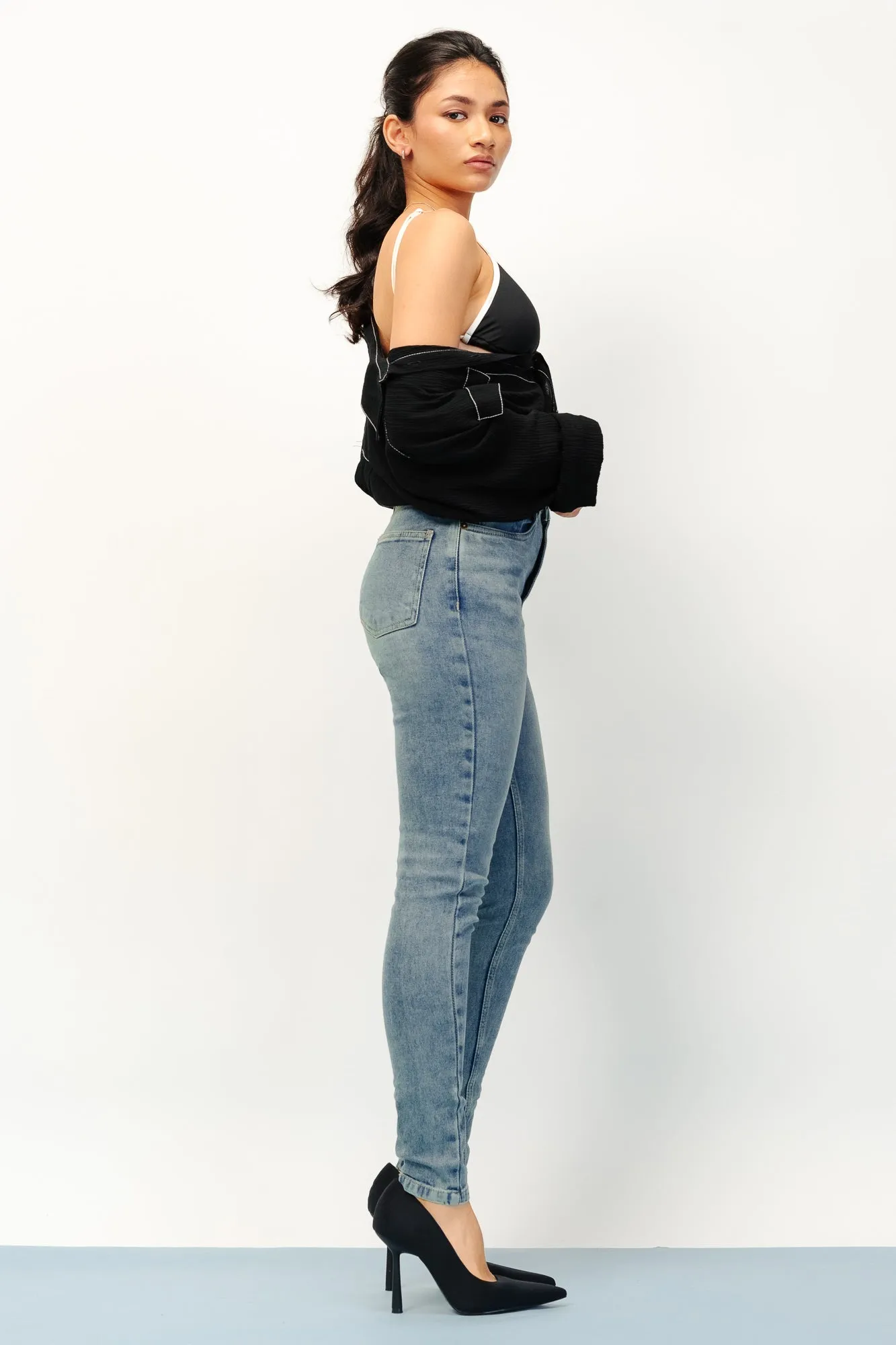 Ocean Aura Skinny Jeans