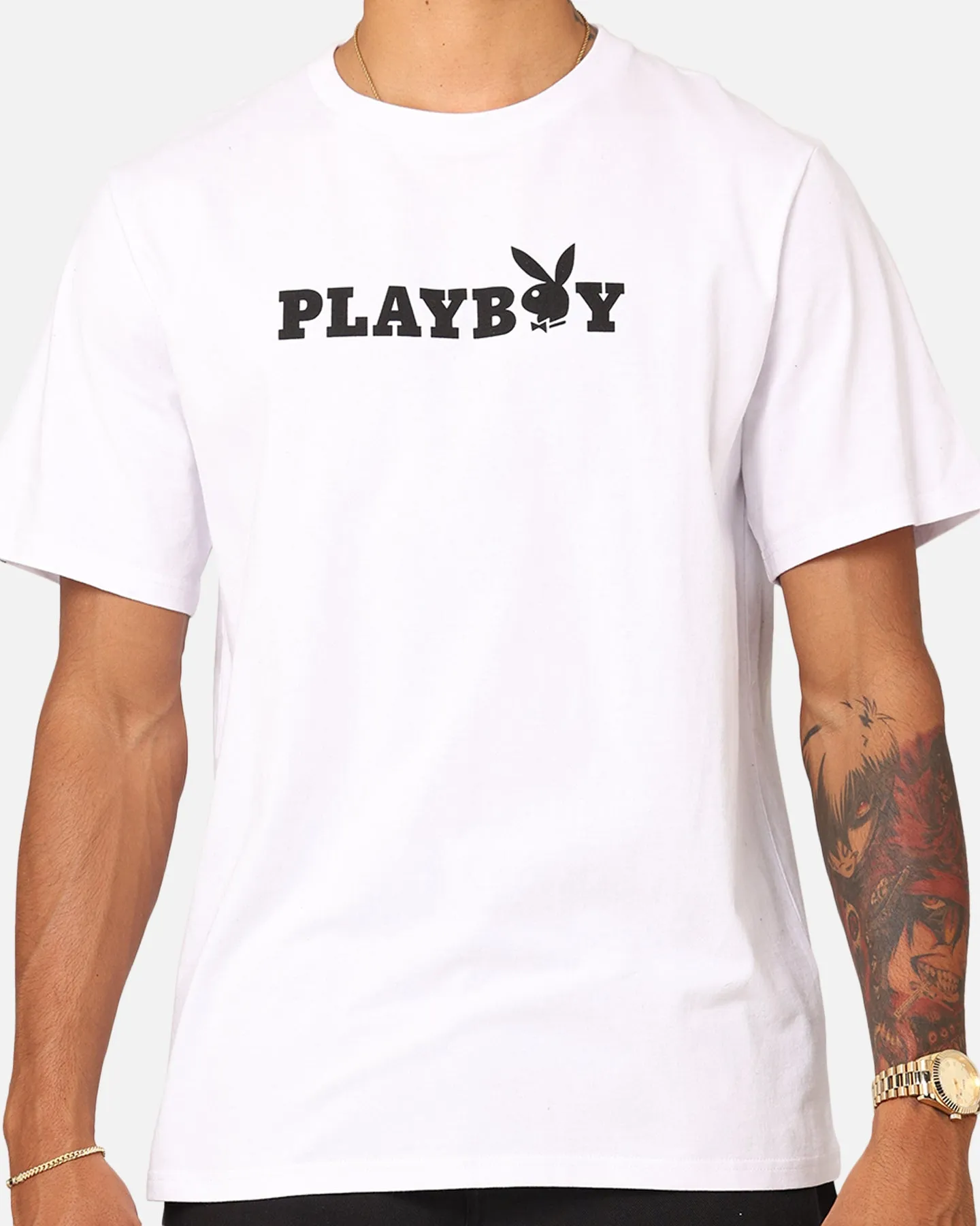 Playboy Playboy Bunny O T-Shirt White