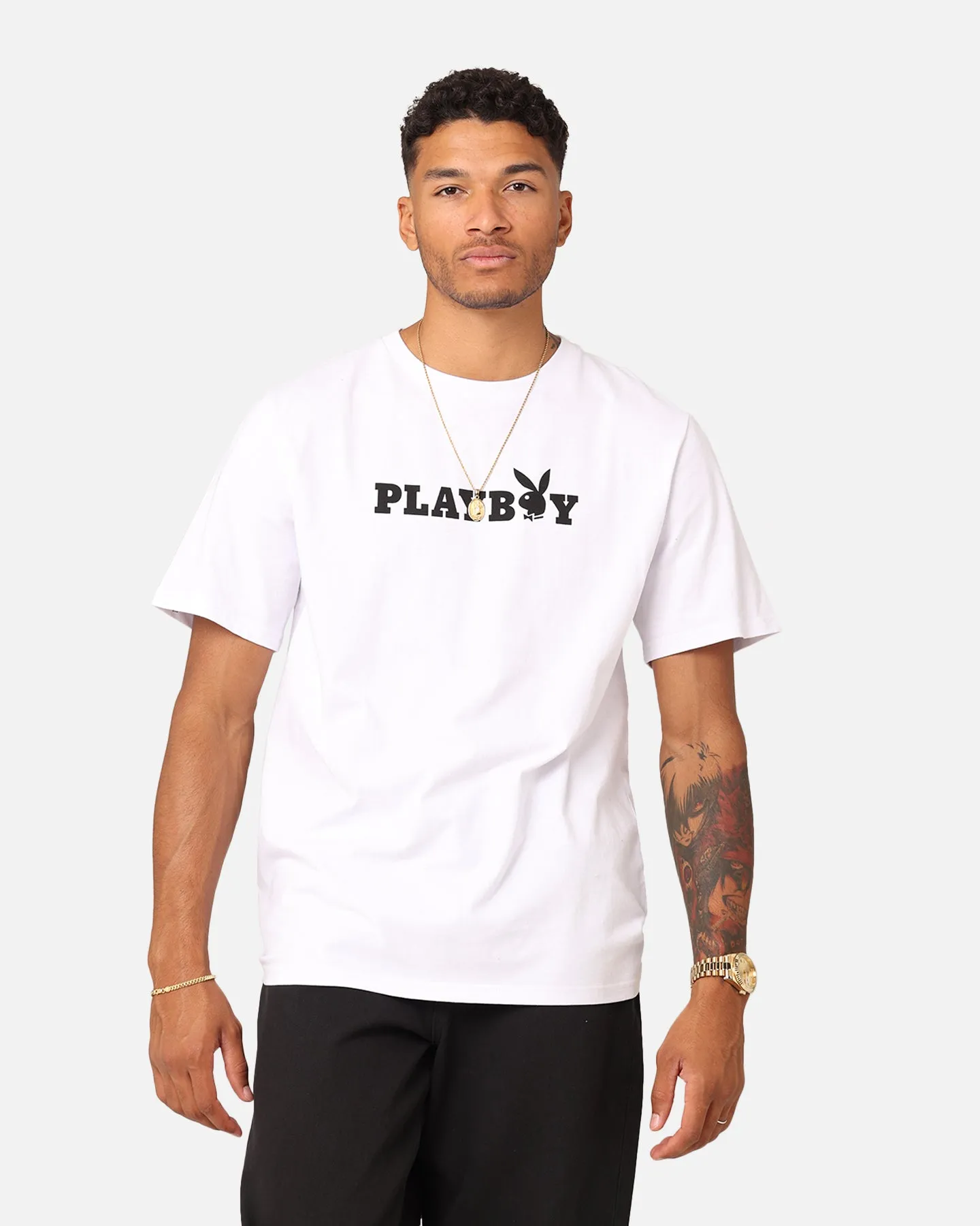 Playboy Playboy Bunny O T-Shirt White