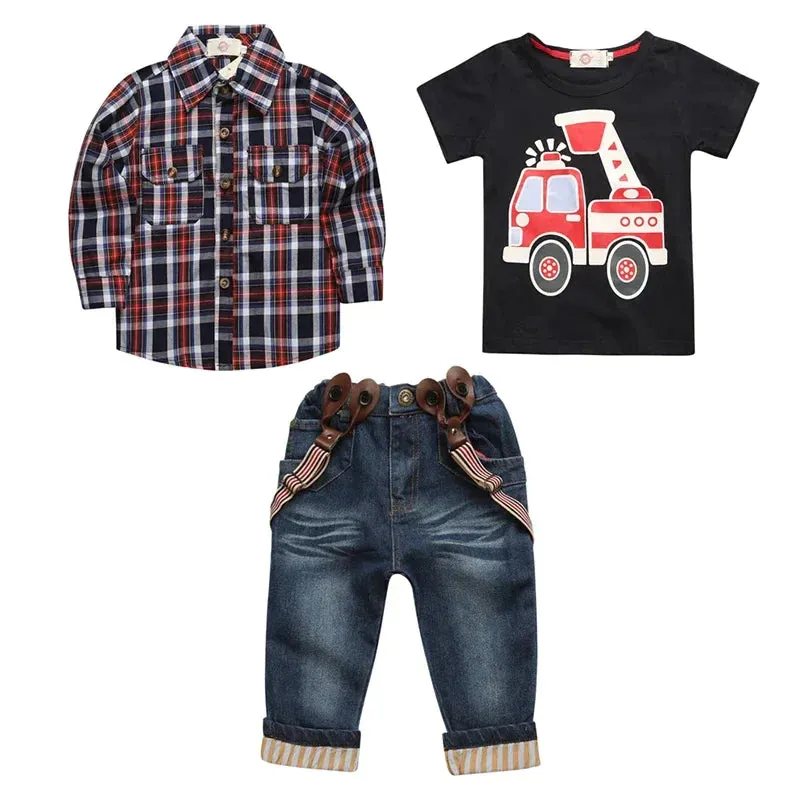 "Max" Dapper Boys Jean 3 PC Sets