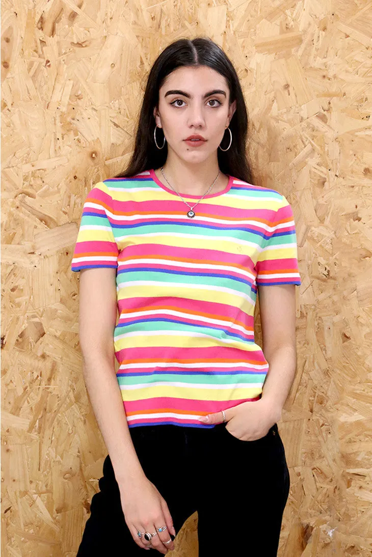 Ralph Lauren Rainbow Stripe T-Shirt