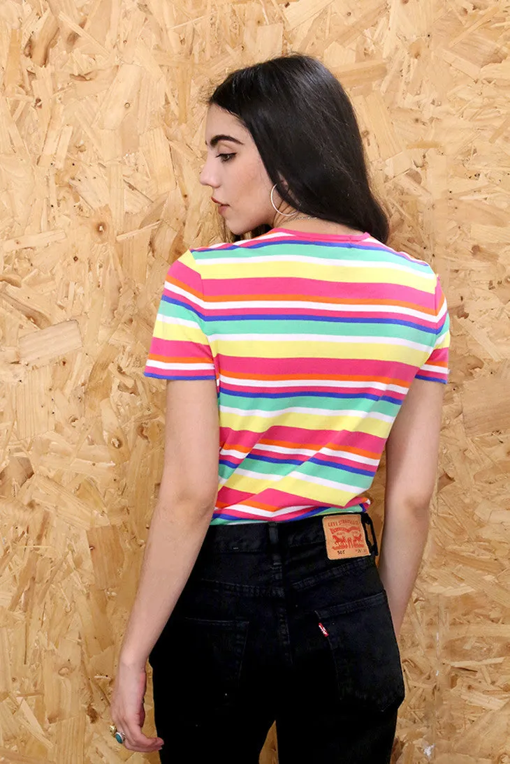 Ralph Lauren Rainbow Stripe T-Shirt