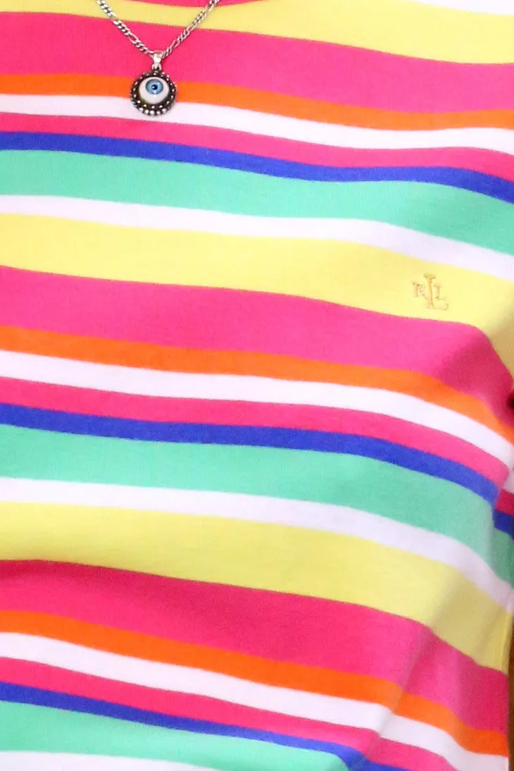 Ralph Lauren Rainbow Stripe T-Shirt