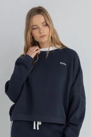 Rhythm Mono Sweatshirt - NAVY