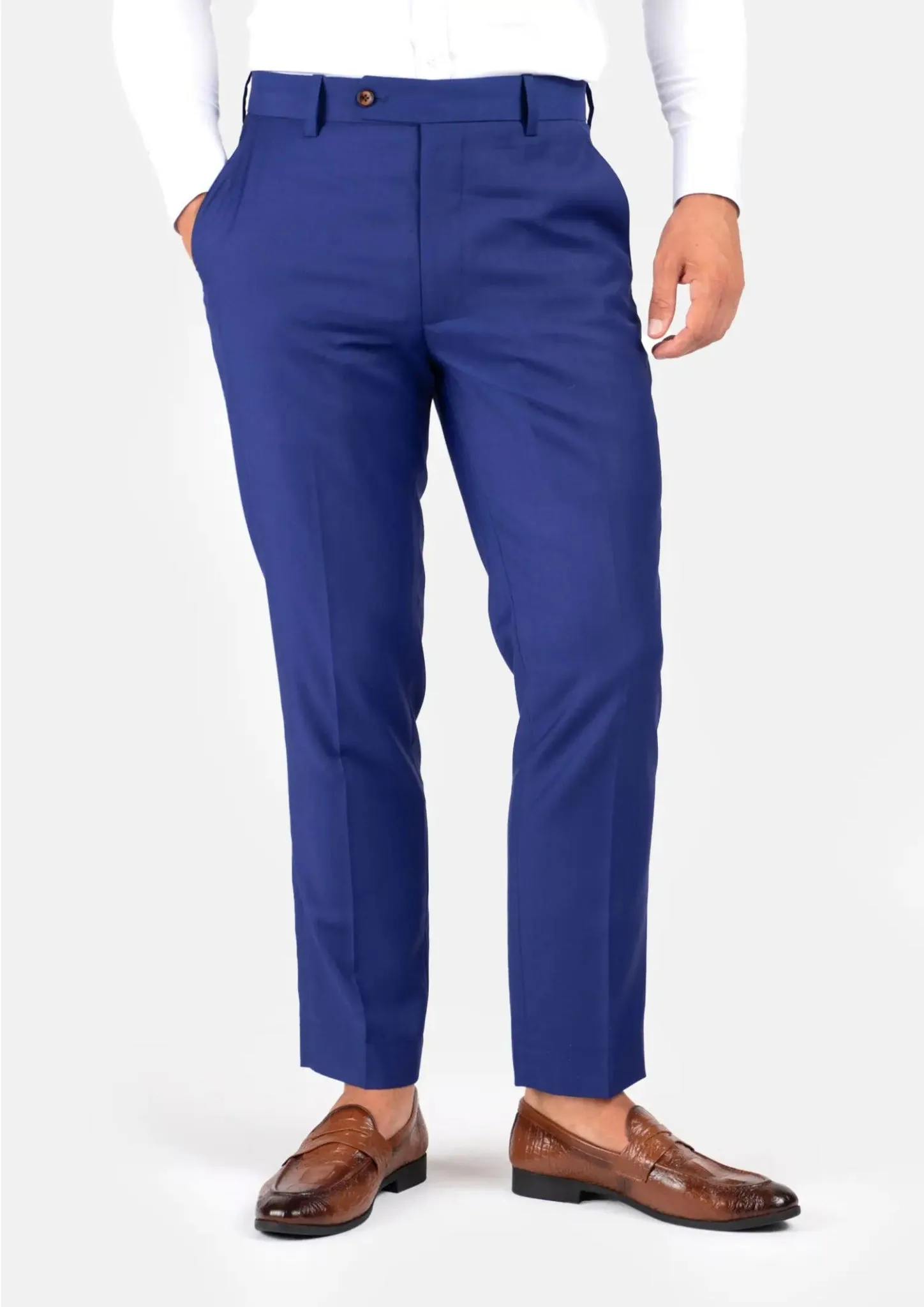 Royal Blue Twill Pants