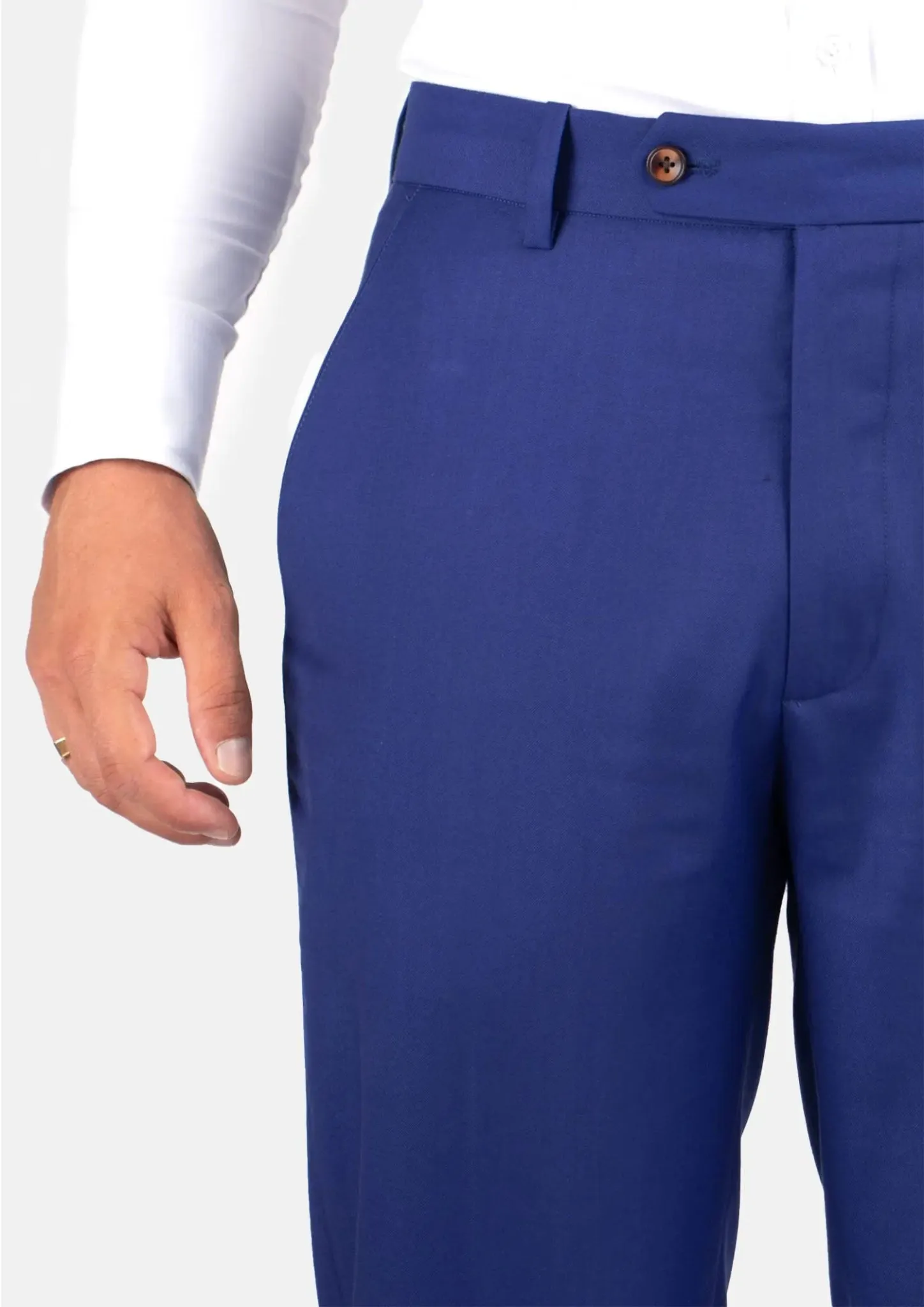 Royal Blue Twill Pants